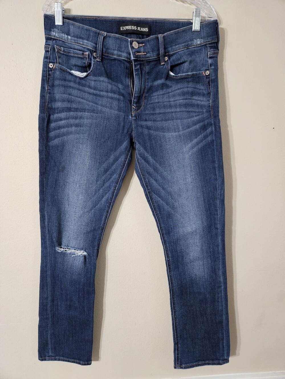 Express Cropped Mid Rise Jegging Jeans Size 10